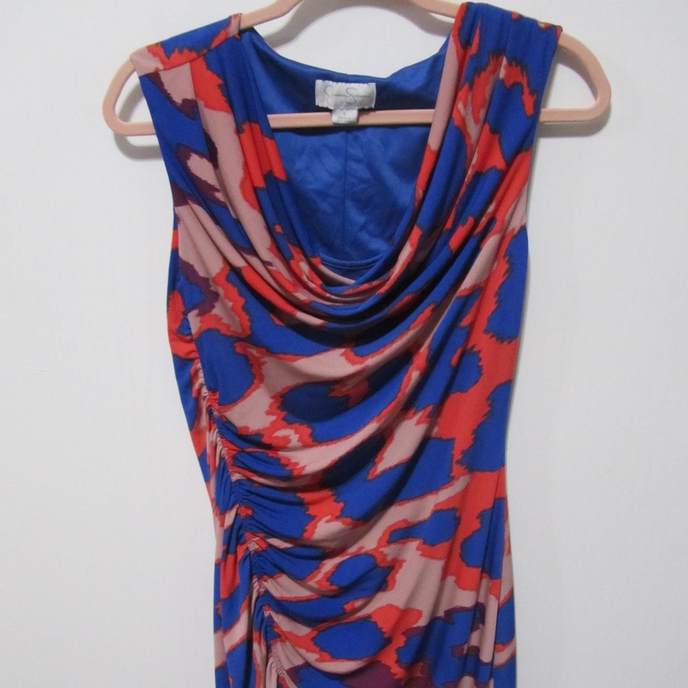 Jessica Simpson Sleeveless Cowl Neck Dress Size 6